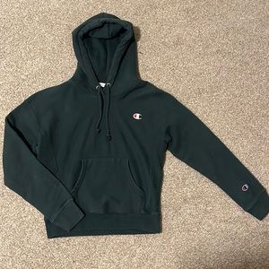 Champion Reverse Weave Hoodie - Size XS - Dark Green - Great Condition